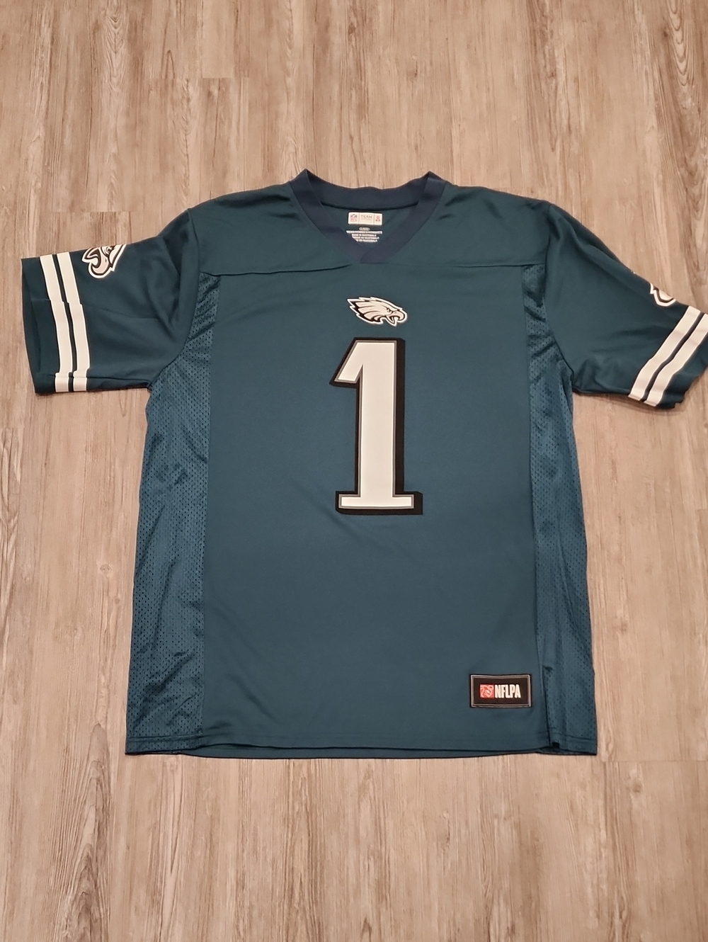 Philadelphia Eagles Midnight Green #1 Hurts Jersey
